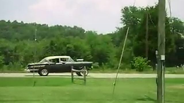 First Drive 1958 Chevrolet Bel-Air Gasser @ 89 Speed Shop in Mt. Airy NC смотреть онлайн