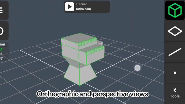How to use 3D modeling app | full tutorial | model from scratch on phone | all tools and function смотреть онлайн