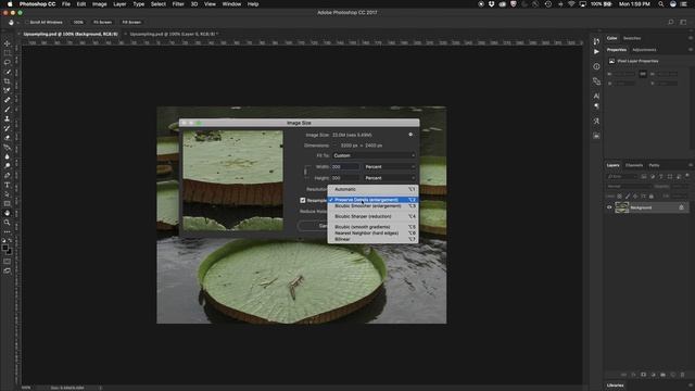 How to upsample images in Photoshop without losing quality смотреть онлайн