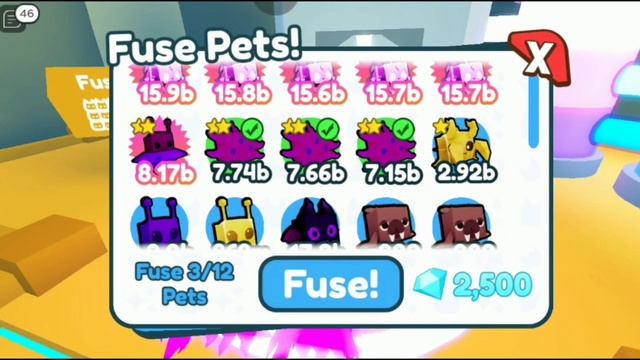 FUSING 3 RB ALIEN AXOLOTL (ROBLOX) PETS SIMULATOR X смотреть онлайн