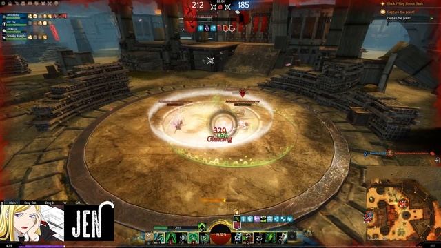 GW2 - Condition Harbinger - PvP Gameplay - Necromancer Guild Wars 2 Build - End of Dragons смотреть онлайн