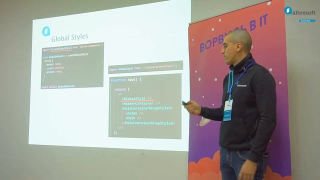 "Styled-Components CSS-in-JS", Maksym Bondar, Software Engineer UI at Altexsoft смотреть онлайн
