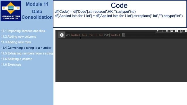 Data Analytics with Python for beginner: Data Consolidation (11/18) смотреть онлайн