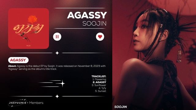 SOOJIN - 아가씨 (AGASSY) | Instrumental смотреть онлайн