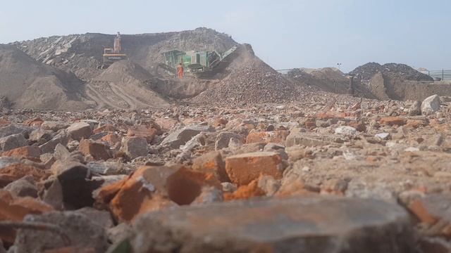 Вторичный щебень. Производство "Эко-Щебень" в Московской области. смотреть онлайн