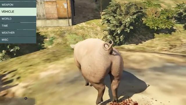 GTA 5 Mods: Как Играть за Животных? Играем за Свинью! смотреть онлайн