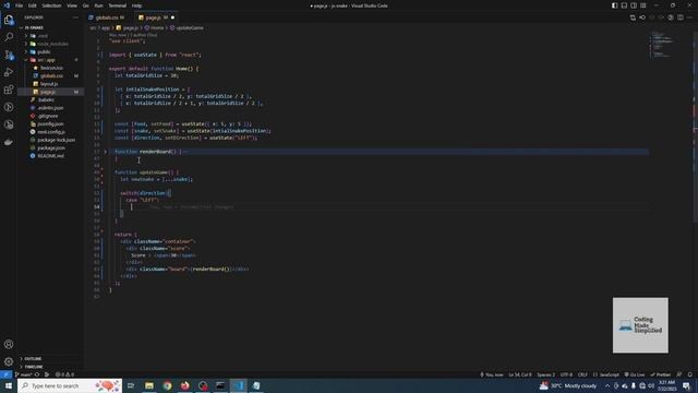 Creating a Snake Game in React | Fun and Challenging JavaScript Project! смотреть онлайн