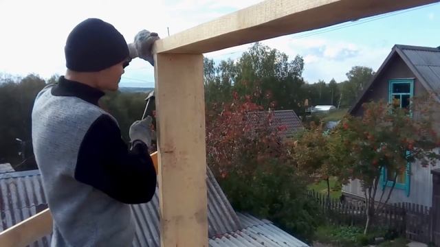 32 Каркас стен 2-го этажа смотреть онлайн