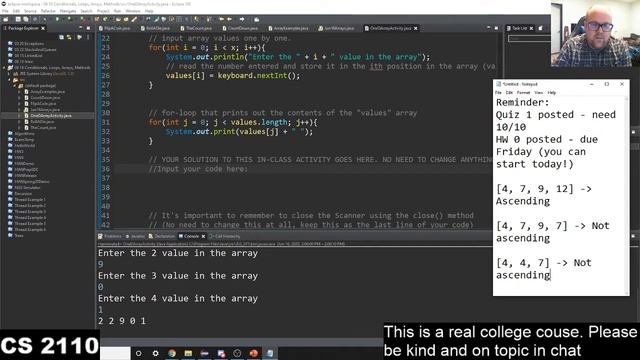 06 16 Java Conditionals, Loops, and Method Intro смотреть онлайн