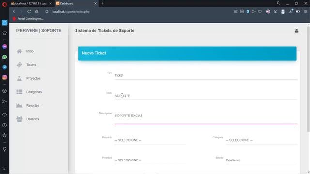 Sistema de Mesa de Ayuda / Help Desk con Tickets, Proyectos y Reportes en MySQL - PHP - JavaScript смотреть онлайн