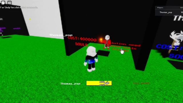 HardTale Sans I Undertale au's fight I ROBLOX смотреть онлайн