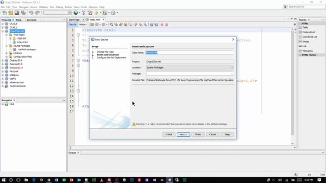 Java Programming 2 - Chapter 37 Servlets - Fall 2016 смотреть онлайн
