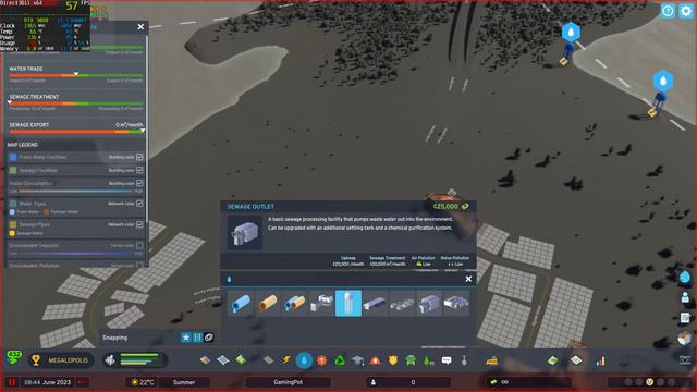 Cities Skylines 2 - RTX 3080 - I5-13600KF PC Performance #citiesskylines