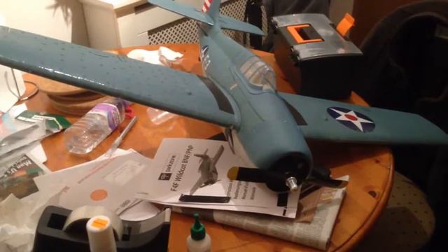 Parkzone F4F Wildcat damage смотреть онлайн