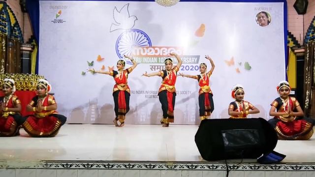 Pushpanjali - Bharatanatyam - Tru Indian Dance Academy - Choreo by Ambika Warasiar - Samadaram 2020 смотреть онлайн