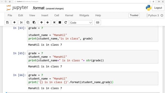 Fundamentals of Python:Lesson 18: Format function:Urdu/Hindi смотреть онлайн