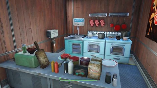 Fallout 4 Red Rocket Truck Stop Settlement Tour | Diner/Bar | Detailed Settlement Tour смотреть онлайн