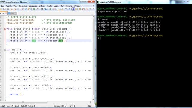 Error Handling in File Input/Output:C++ Error Handling Functions смотреть онлайн