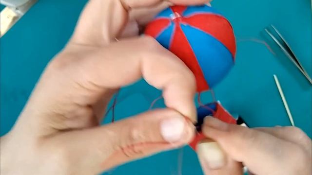 Красно - синий воздушный шар из ваты - 3 часть смотреть онлайн