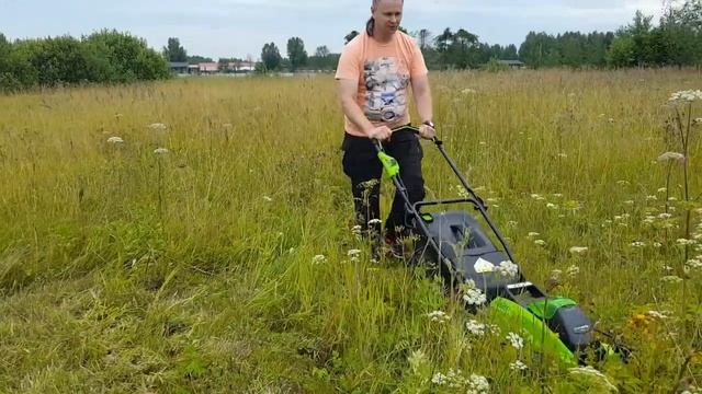 Тест газонокосилок Greenworks смотреть онлайн