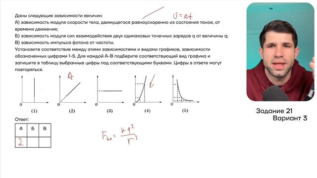 РЕШАЕМ ВМЕСТЕ ЗАДАНИЕ 21 | ЕГЭ по ФИЗИКЕ 2023 | Демидова смотреть онлайн