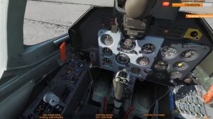 DCS World. =ЛетУчКа= Упр. 2 Полет по кругу и 2 на 180