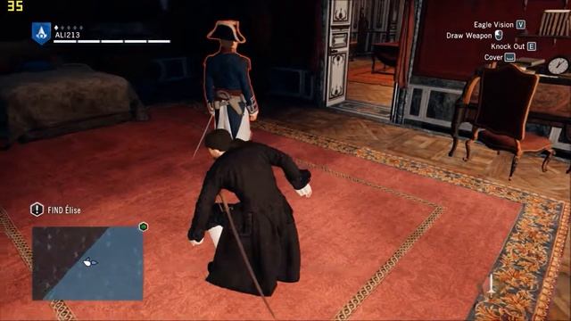 Assassin's Creed Unity on Nvidia GTX950M/Asus R510JX High Settings Gameplay смотреть онлайн