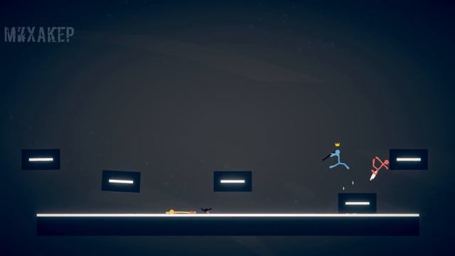 ДЕВУШКА СТИКМЕН ПРОТИВ ДВУХ ПАРНЕЙ - STICK FIGHT THE GAME смотреть онлайн