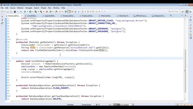 DbUnit Database(db) Unit Testing смотреть онлайн