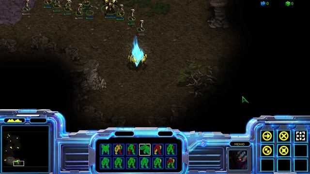 Star Craft Remastered: Brood war Прохождение ★ Бегство с Айура ★ #1 смотреть онлайн