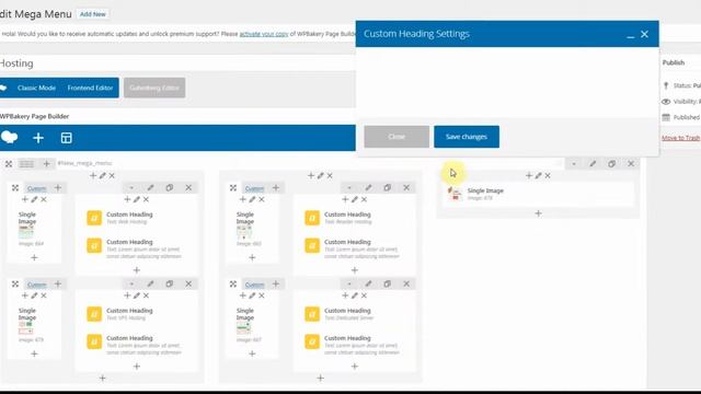 How To Change Mega Menu Link In Hostiko WordPress WHMCS Hosting Theme