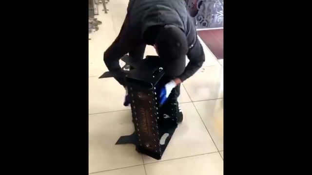 Мангал розбірний на 7/10 шампурів 3 мм смотреть онлайн