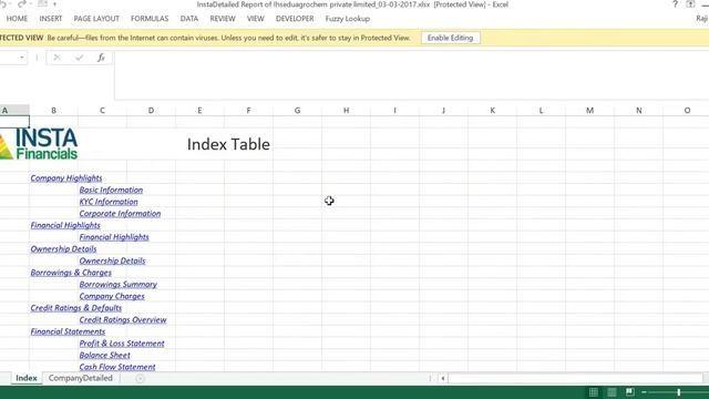 Downloading InstaDetailed Report in Excel смотреть онлайн
