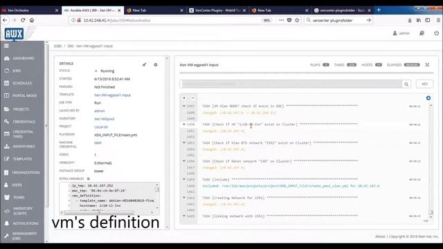 Xen Orchestra with Ansible AWX смотреть онлайн