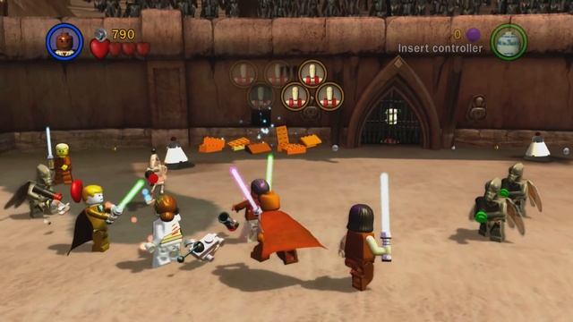 Lego Star Wars: The Complete Saga - Jedi Battle on Geonosis (Xbox 360/Xbox One Gameplay) смотреть онлайн