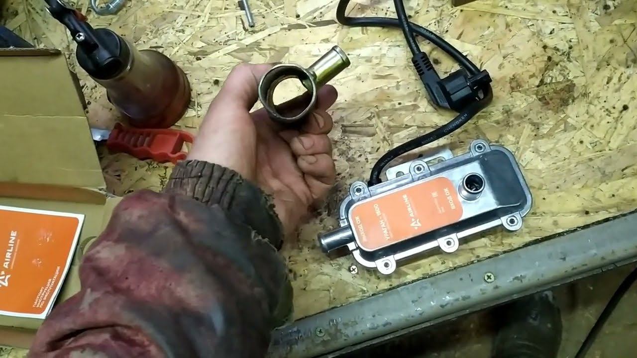 Установка предпускового подогревателя на самодельный трактор. смотреть онлайн