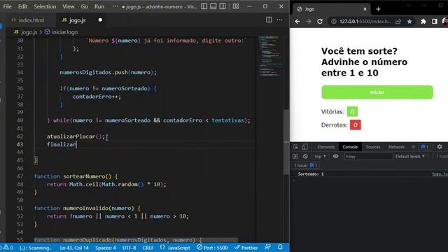 Crie um jogo simples do zero no JavaScript смотреть онлайн