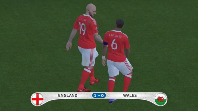 PES 2016 - Euro 2016 #2 VS ENGLAND смотреть онлайн