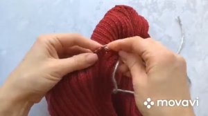 Мастер-класс водолазка спицами резинкой 2 на 2. Реглан сверху вниз. Азиатский ро.mp4