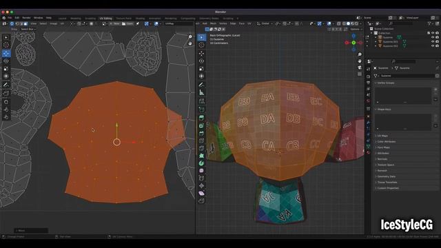 Blender UV Mapping Basic смотреть онлайн