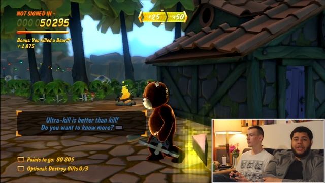 Build A Naughty Bear | Naughty Bear (PS3) смотреть онлайн