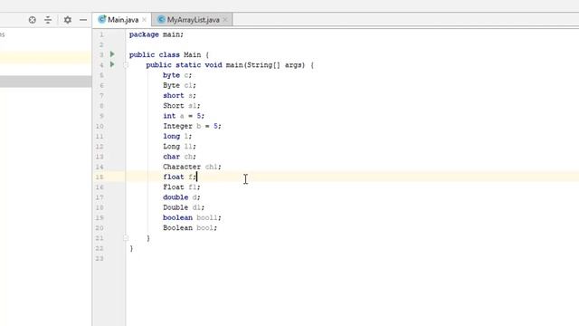 20. Java Import, type wrappers, substring смотреть онлайн