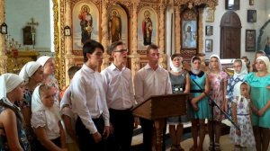 "Тело Христово приимите" Столповой распев