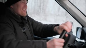 Дискавери 3 и Рейндж Ровер Спорт зимние покатушки.