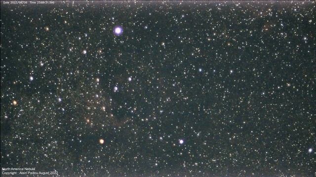 DS survey - Jetson AGX Orin / JetsonSky & IMX485 camera & Canon 50mm lens : North America Nebula смотреть онлайн