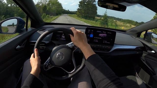 VW ID.5 Pro Performance POV Drive (Binaural Audio) смотреть онлайн