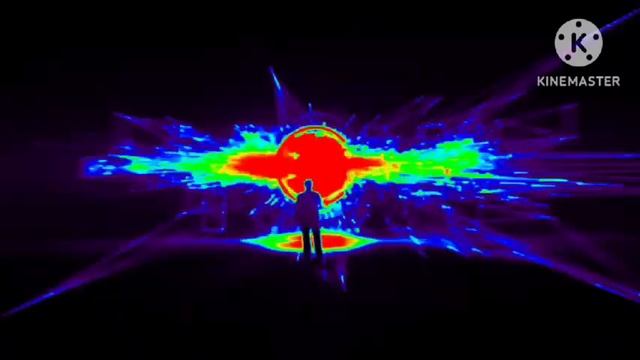 Заставка Жёлтый, Чёрный и Белый с эффектами. Screensaver Yellow, Black And White With Effects.