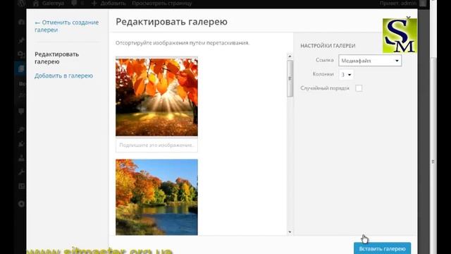 Фотогалерея на wordpress смотреть онлайн