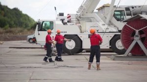 Монтаж буровой установки