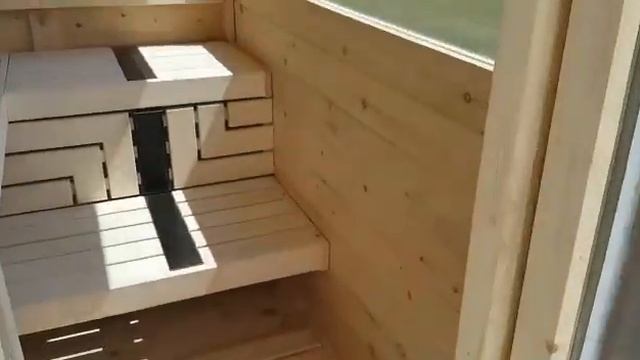 Установка квартирной сауны от Chip House на балконе смотреть онлайн